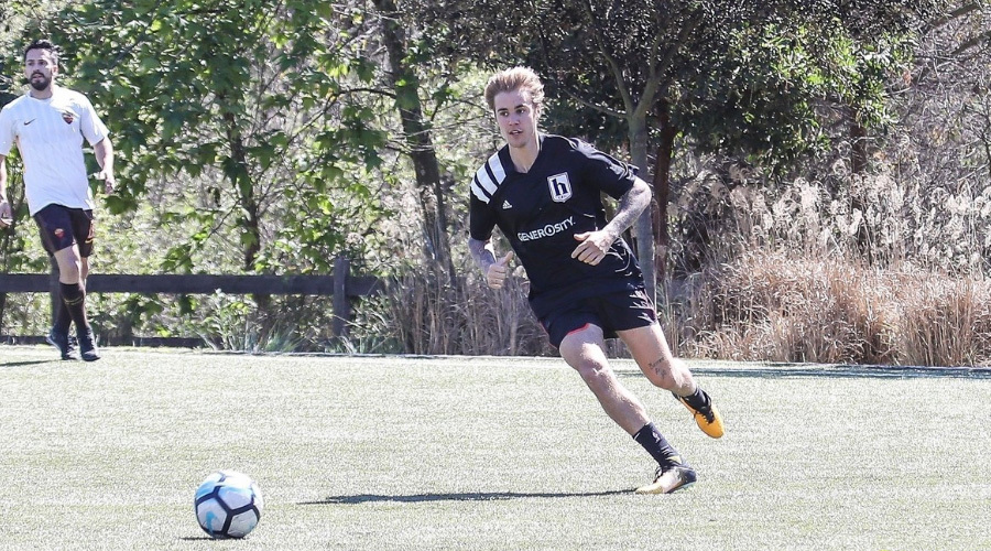 Justin Bieber’ın futbol başarısı